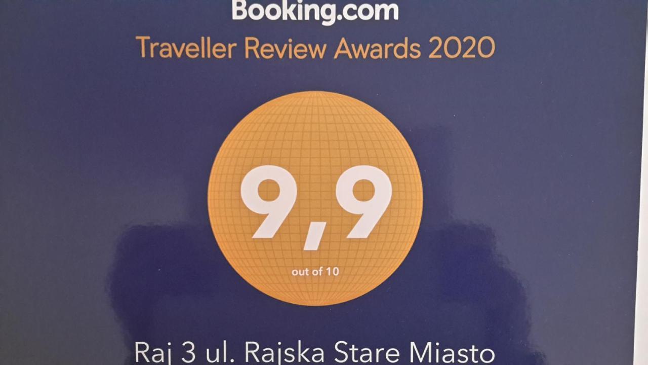 Raj 3 Ul. Rajska Stare Miasto Краков Экстерьер фото
